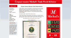 Desktop Screenshot of michals-tank.cz
