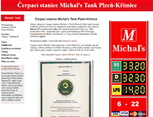 Tablet Screenshot of michals-tank.cz